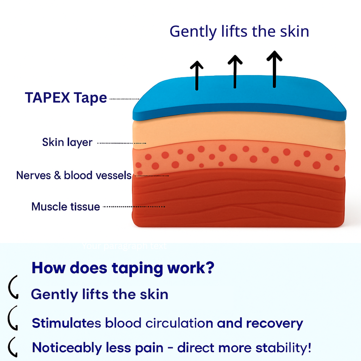 TAPEX™ - Back Kinesiology Tape