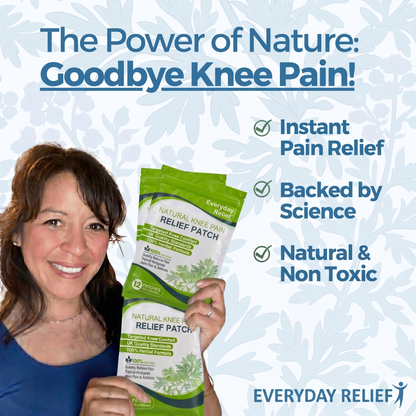 Everyday Relief Natural Knee Pain Relief Patches