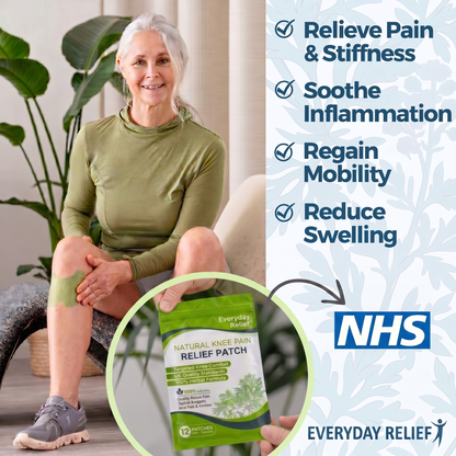 Everyday Relief Natural Knee Pain Relief Patches